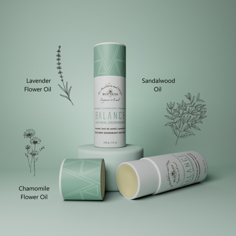 Our Balance Deodorant is the eco-friendly choice you need to stay smelling fresh all day, without any of the plastic waste. Feel emotionally grounded and in tune with your well-being thanks to the luxurious blend of lavender, chamomile, and sandalwood – you won't be feeling any 'stink eye' here! So come on, get your whiff of Balance – it smells so good you'll never want to go back!  A natural deodorant that holds up. I personally used it working out and I stayed feeling fresh all day. 