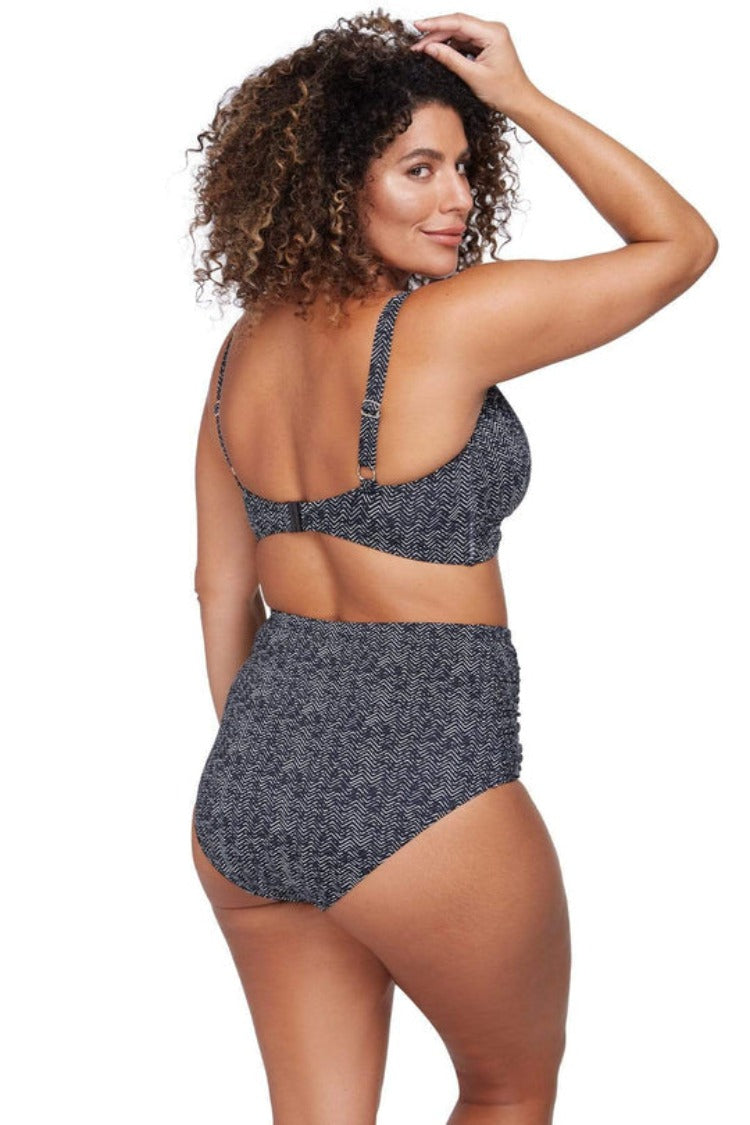 Artesands Black Zig Zag Delacroix Multi Cup Bikini AT3711ZZ / 4705ZZ