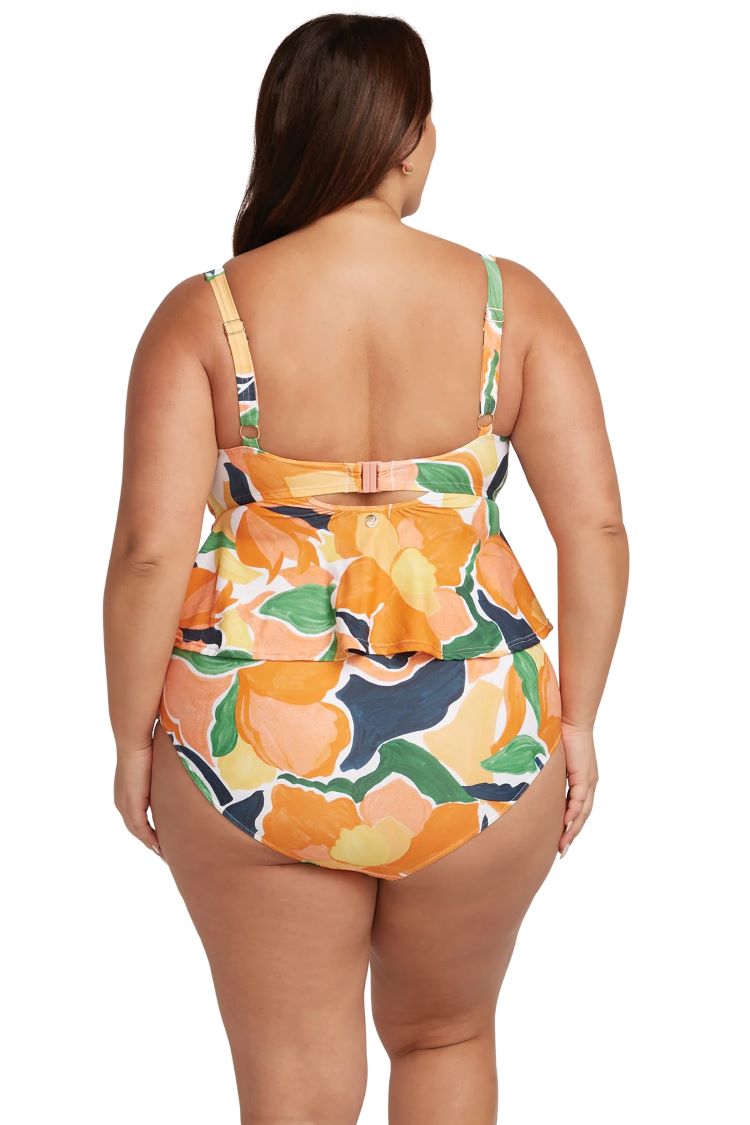 De L'Hortus Chagall Multi Cup Midriff Bikini