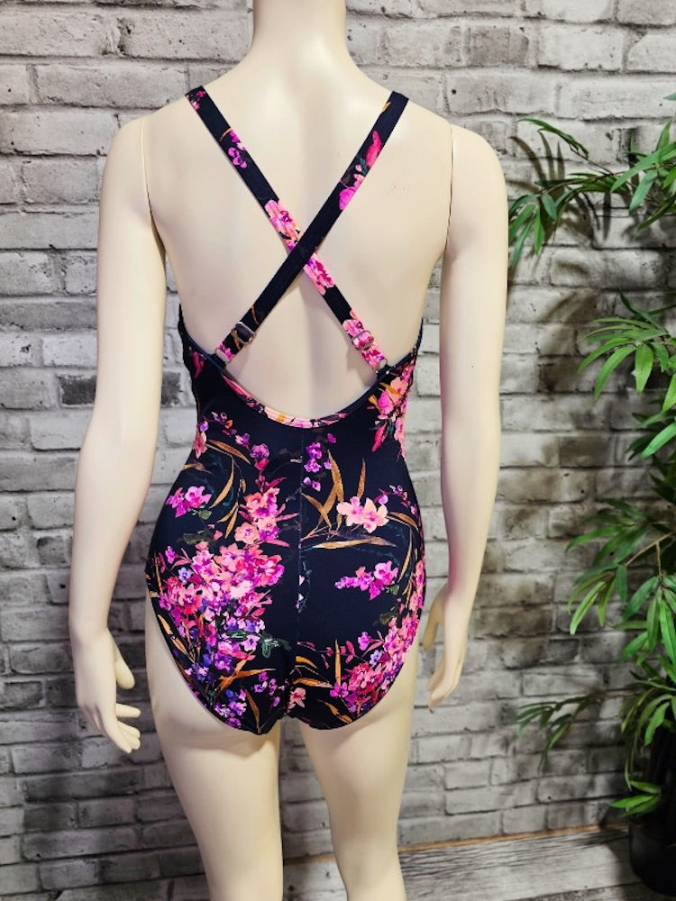 Flora Mesh HiNeck Mastectomy Suit