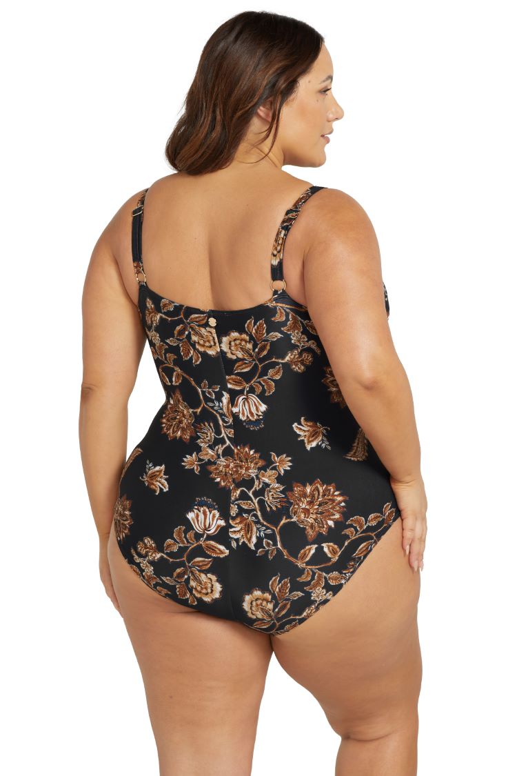Chantique Hayes D / DD Cup Underwire One Piece Swimsuit