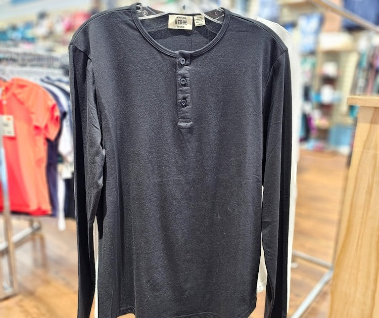 Henley Jersey Long Sleeve