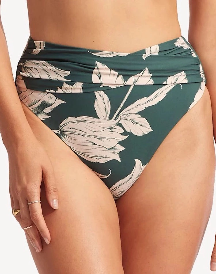 Fleur de Bloom F Cup High Waist Bikini