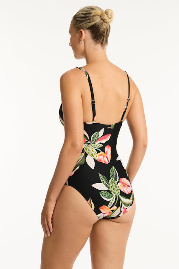 Sundown Cross Front One Piece