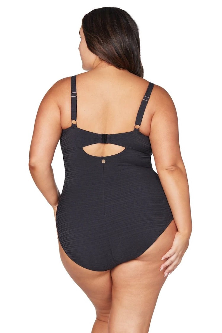 Aria Cezanne D / DD Cup Underwire One Piece Swimsuit