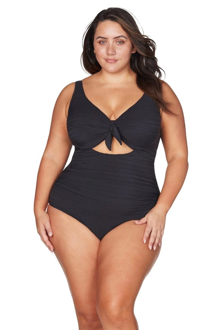 Aria Cezanne D / DD Cup Underwire One Piece Swimsuit