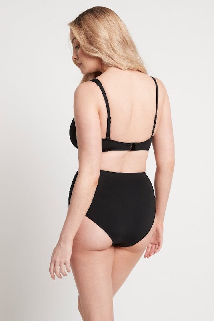 Eco Essentials Gathered Side High Waist Bottom