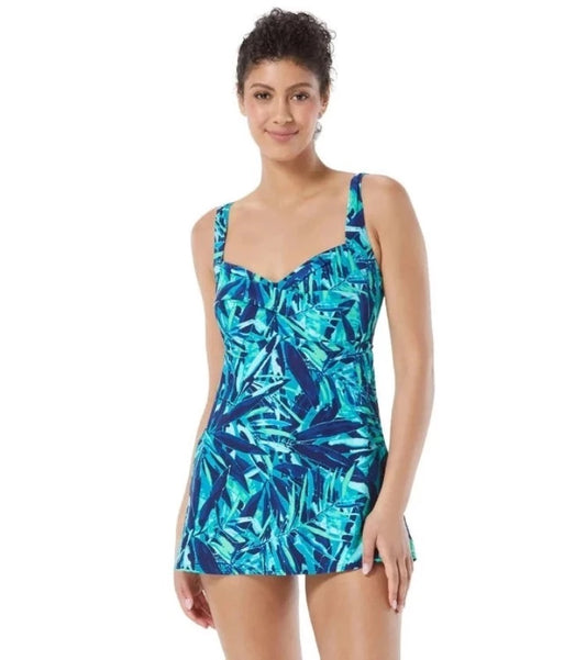 Twist Top Swim Dress