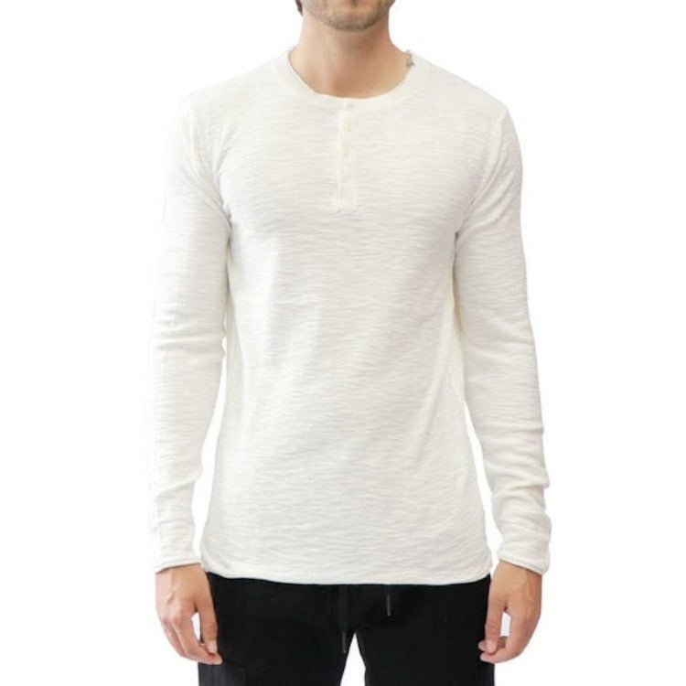 Long Sleeve Henley Shirt