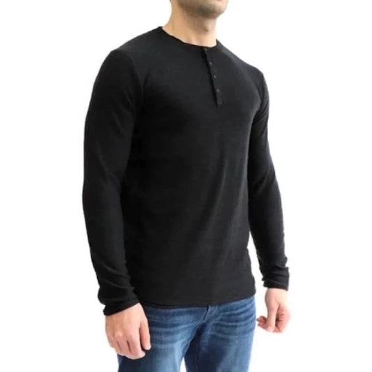 Long Sleeve Henley Shirt