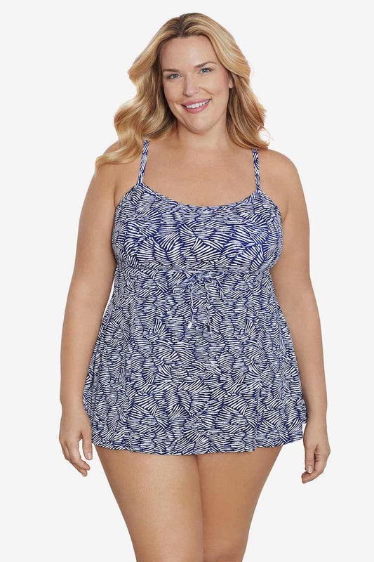 Shape Solver Plus Size Empire Swimdress Shifting Shapes