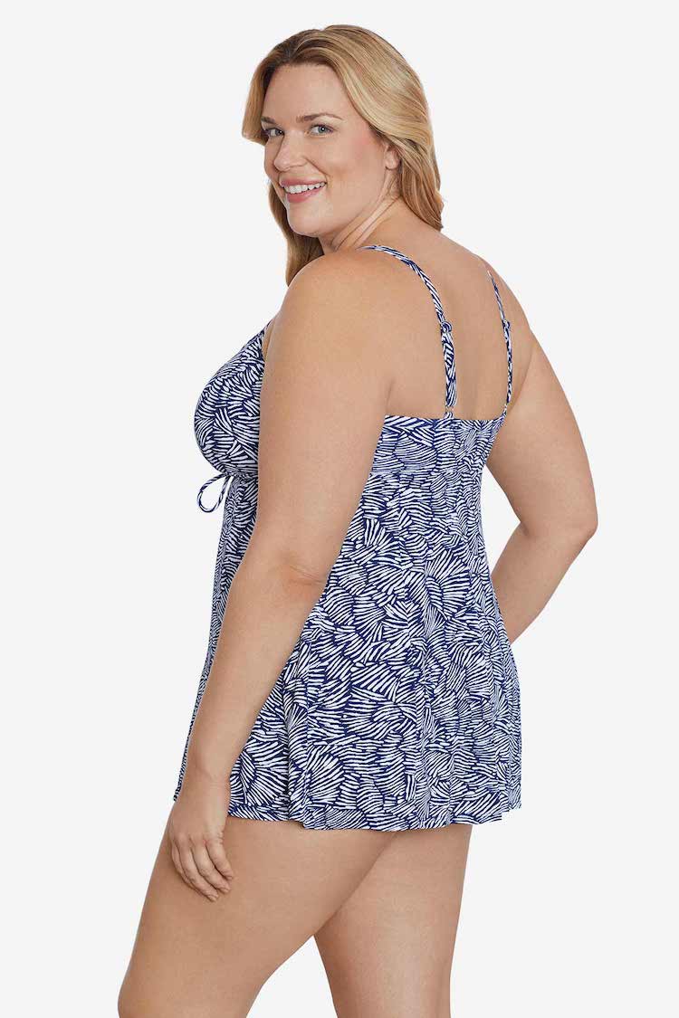 Shape Solver Plus Size Empire Swimdress Shifting Shapes