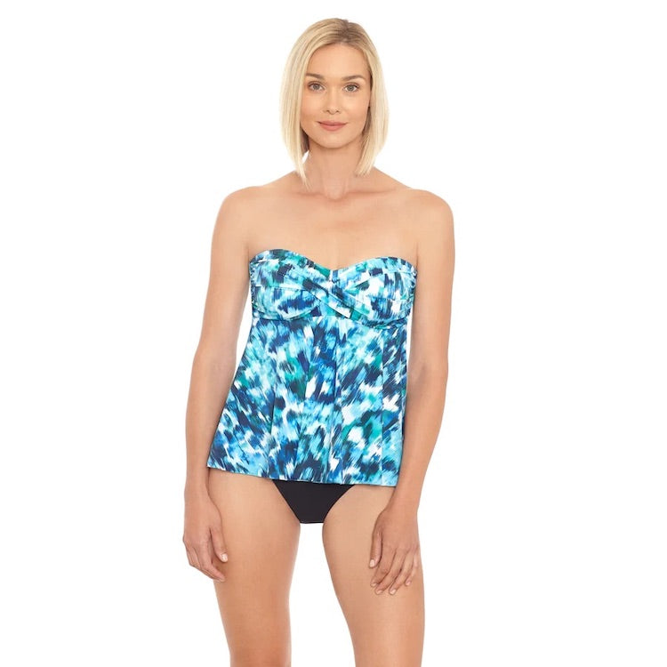 Rain Dance Sweetheart Flyaway Tankini Set