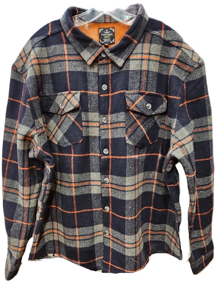 Poly Check Shacket