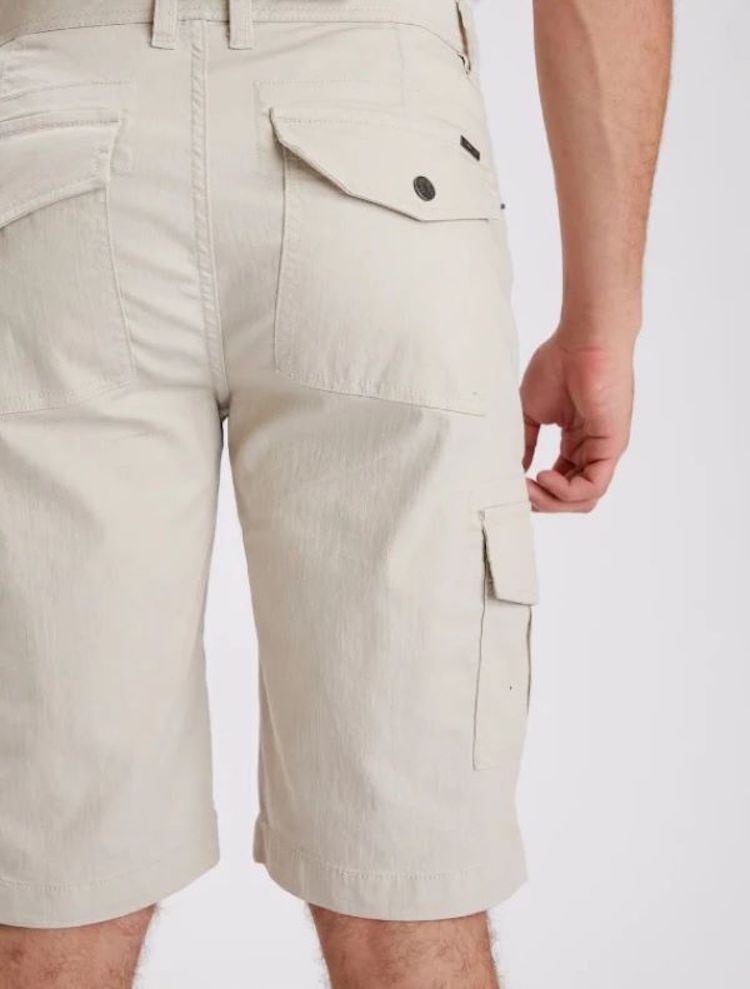 Hadad Stretch Denim Cargo Shorts