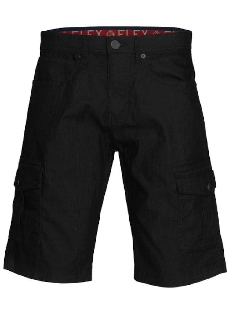 Hadad Stretch Denim Cargo Shorts