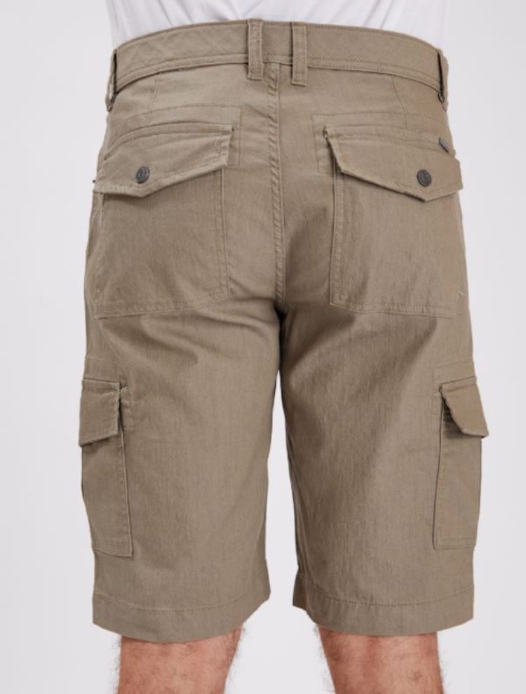 Hadad Stretch Denim Cargo Shorts