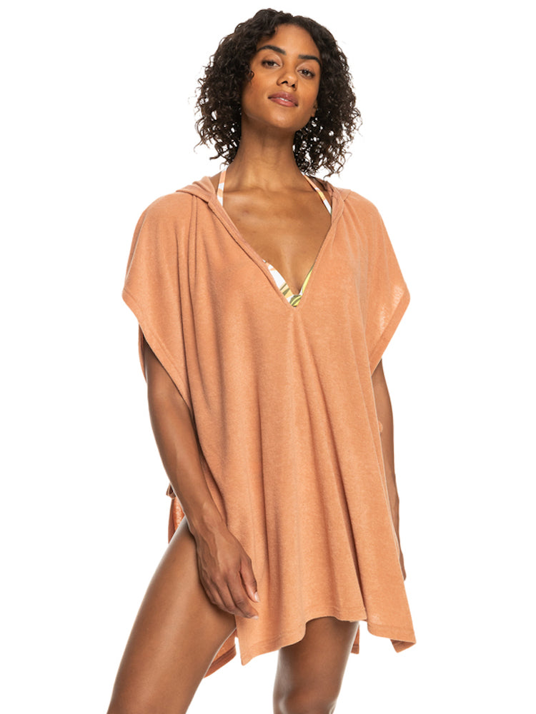 Papaya Terry Towel Cover Up