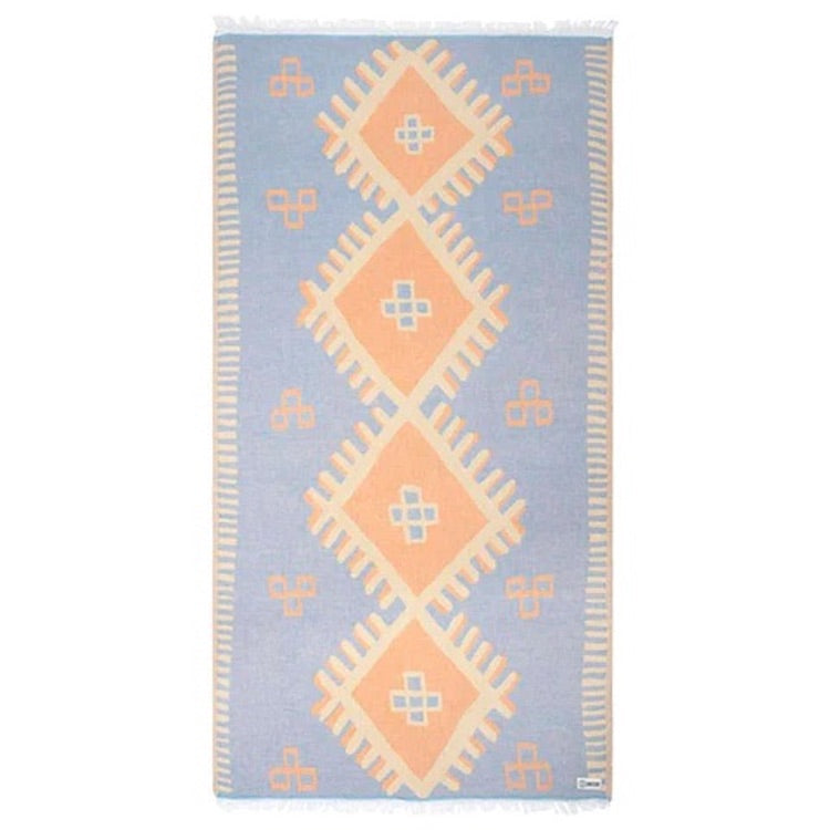 Taos Double Weave Fringe Beach Towel