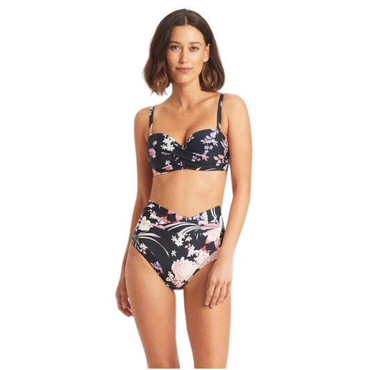 Martini Twist Front Bandeau Bikini