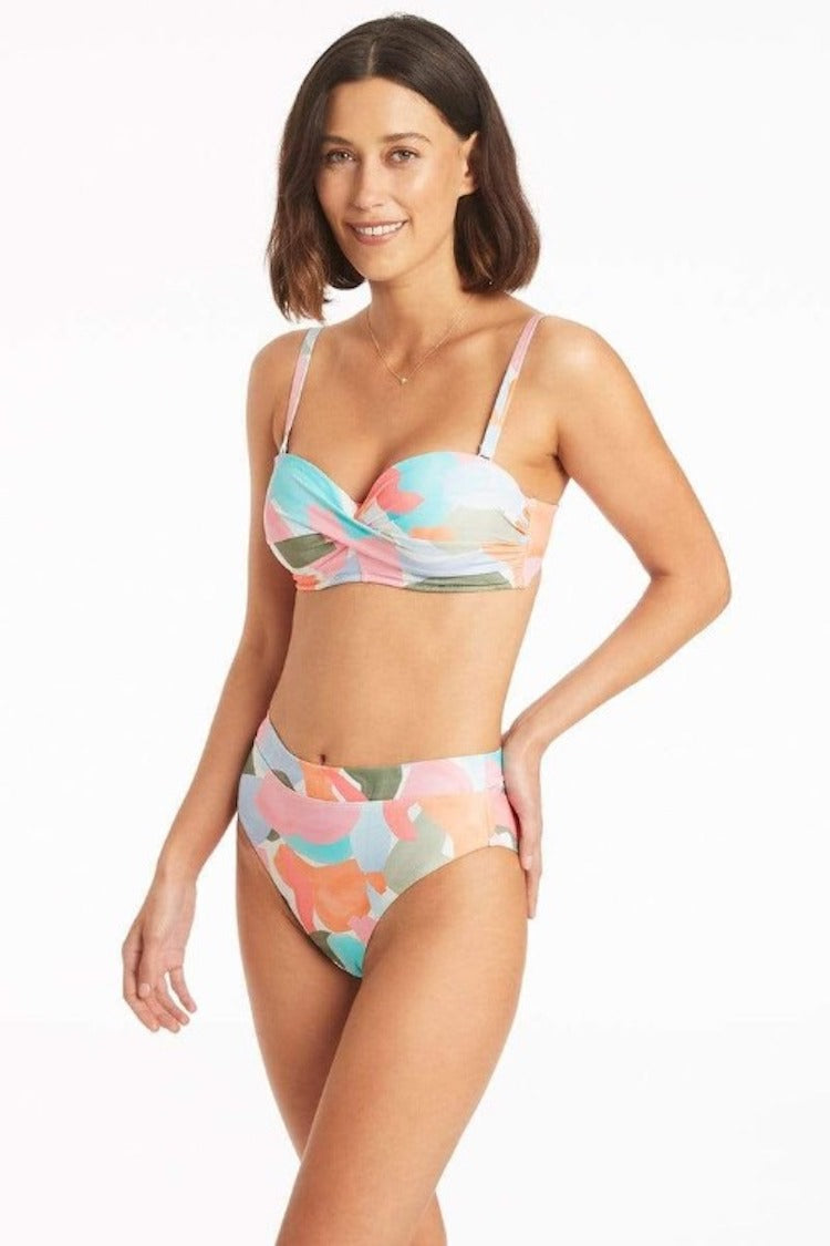 Painted Ball Bandeau Bikini