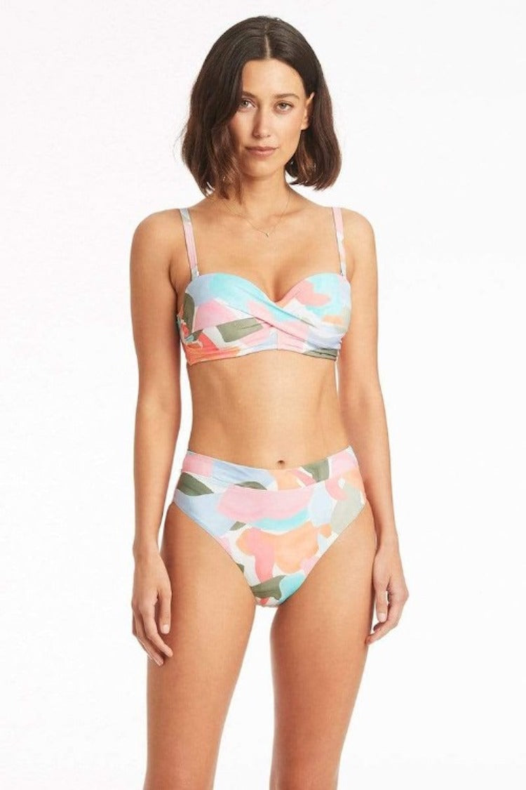 Painted Ball Bandeau Bikini