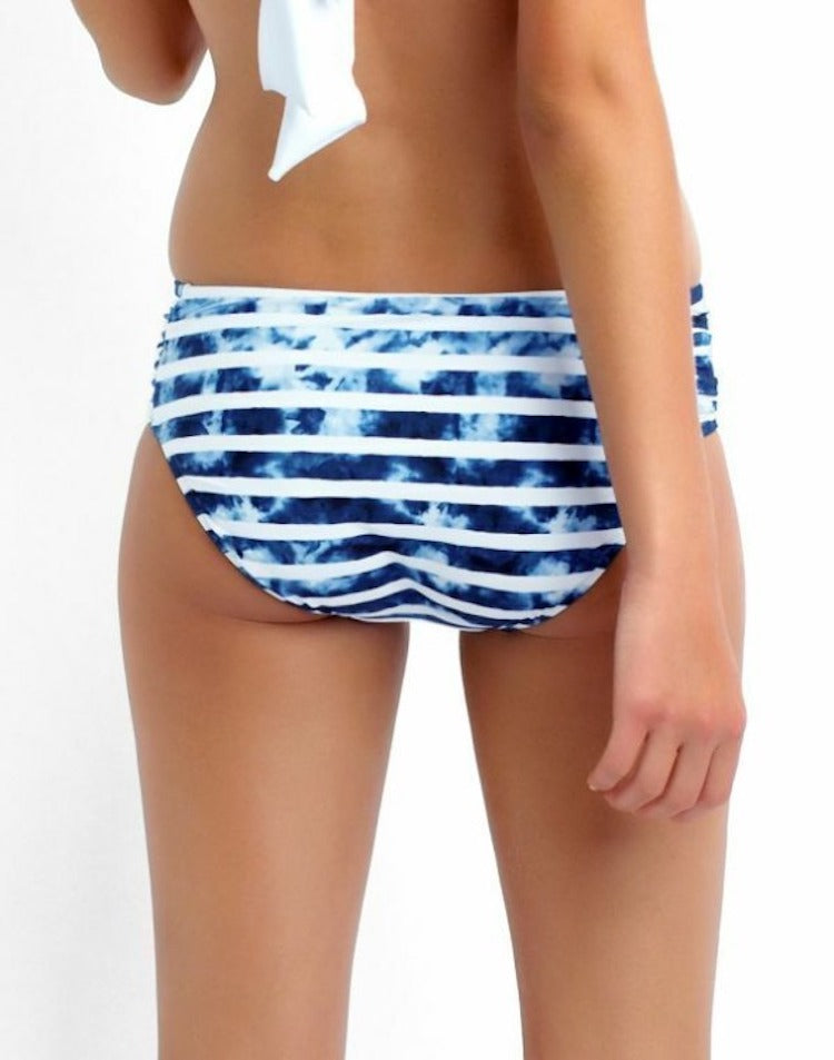 Inked Stripe Bandeau Bikini