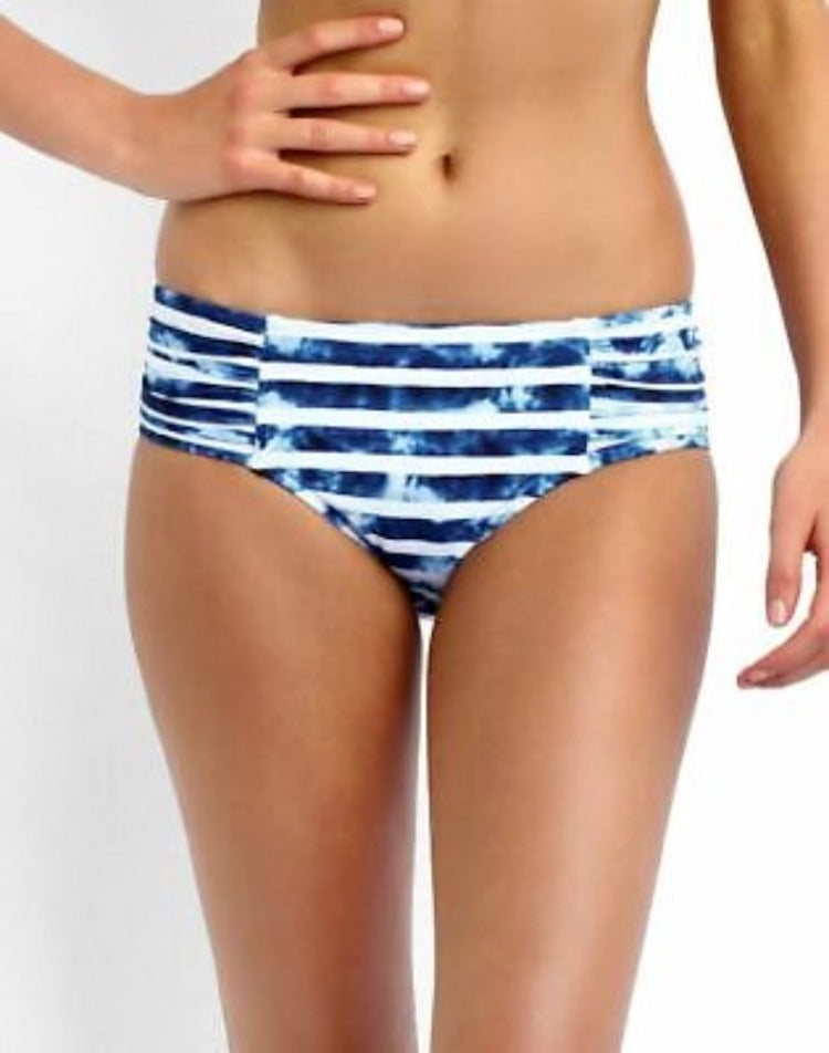 Inked Stripe Bandeau Bikini