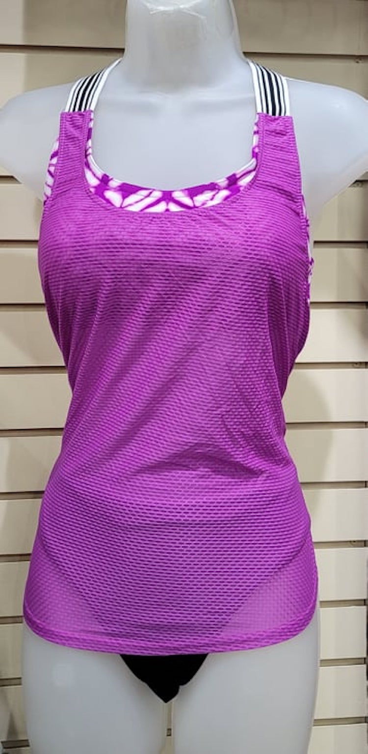 Sport Mesh Tankini Set