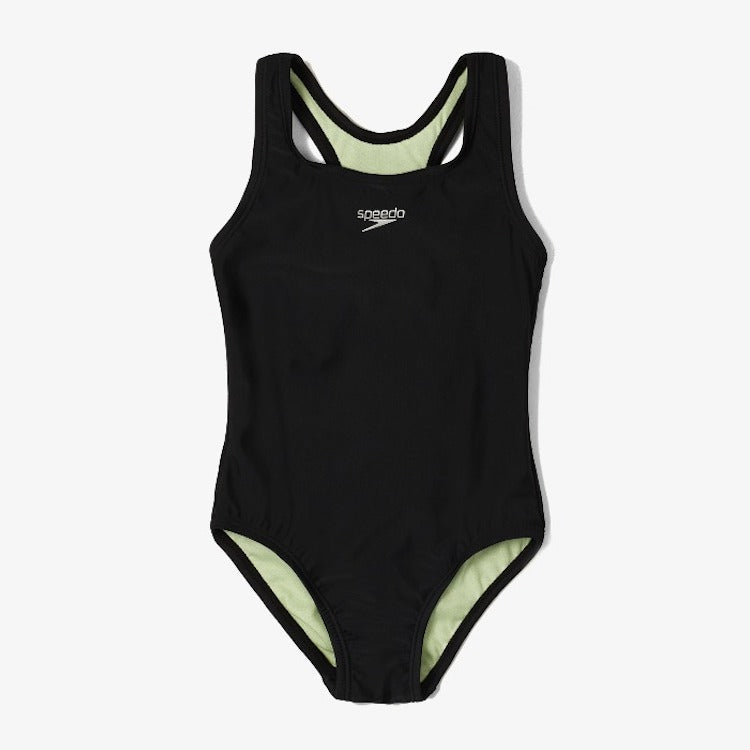 Solid Racer Back One Piece Girls 4-16