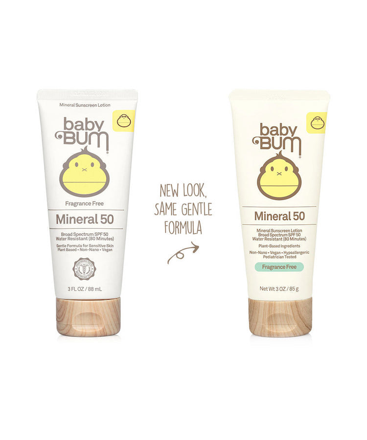 Sun Bum Baby Bum 50 SPF Mineral Sunscreen Lotion