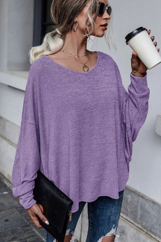 You don't have to try hard to make a statement with our SHEWIN Loose Fit Tie Back Long Sleeve Top! This stylish, loose fit top is perfect for those laid-back days, while the tie back details make sure you look effortlessly fashionable. When it comes to looking amazing, just tie one on!    SW25116329