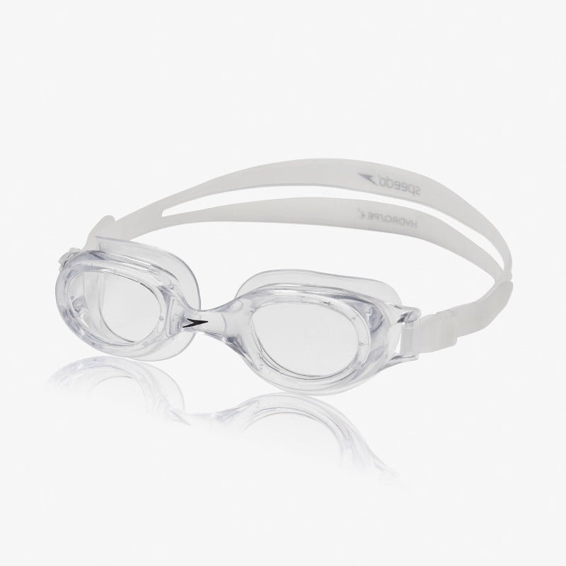 Hydrospex Goggles offer an unparalleled combination of style, safety, and reliability. Featuring our custom G.O. FIT System and an improved ultra-soft one piece frame, these goggles offer a secure and comfortable fit as well as durable Lexan® lenses for added safety and protection. Additionally, they provide anti-fog and UV protection to help you swim confidently with clear vision.    7500638