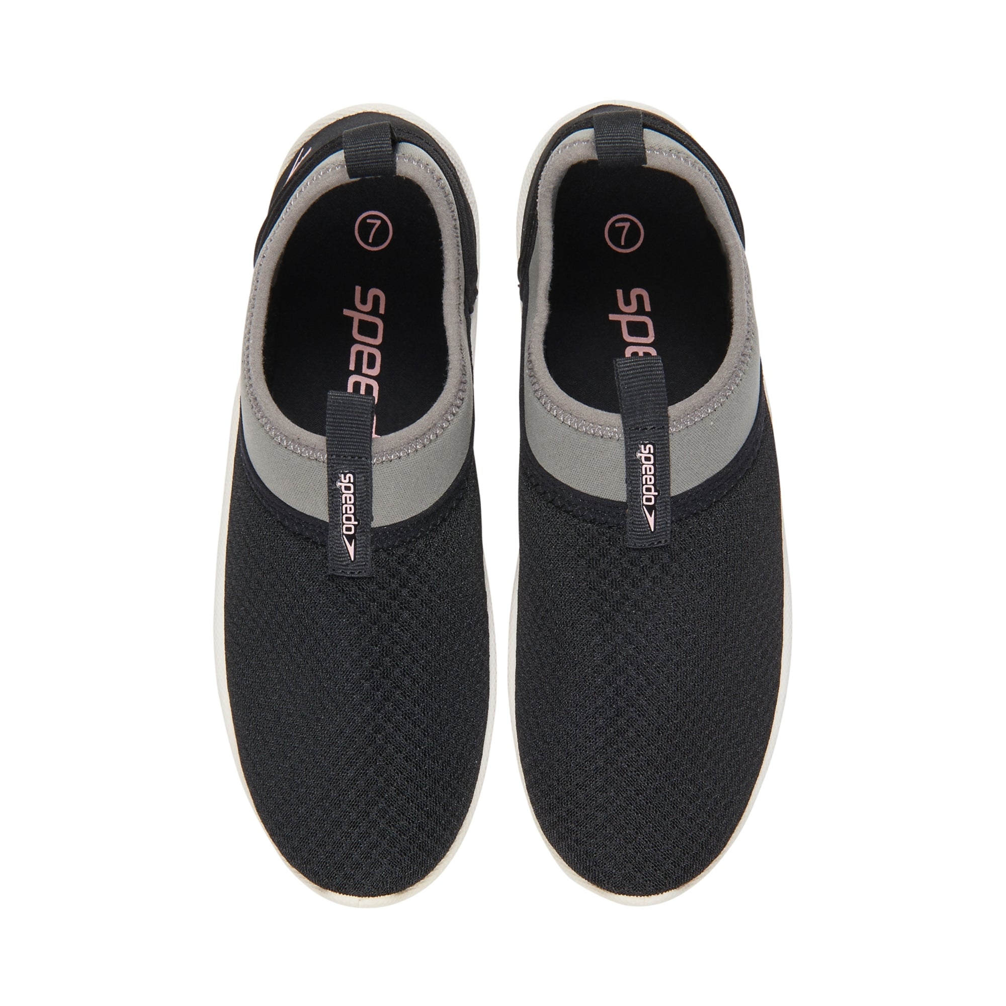 Speedo women's tidal cruiser water shoes These water shoes are perfect from the pool to rocky beaches surfing or paddle boarding. Ventilation fabric on the foot keeps your feet warm while allowing it to dry quickly. For swim use only.