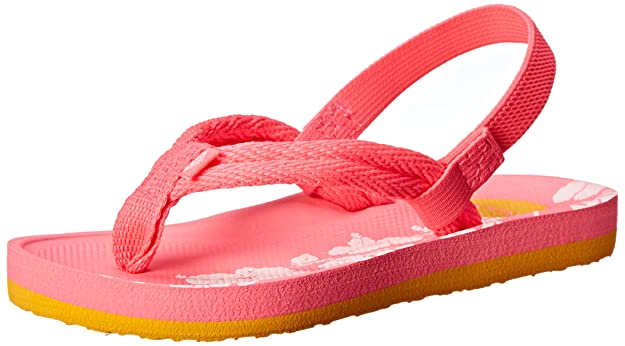 Let your kiddo explore the world in comfort with Roxy's TW Volcano Slingback Kids Sandal! Perfect for the adventurous spirit, these flip flops have a polyester webbing upper, molded EVA footbed, arch support, and textured insole for a comfy ride no matter where their journey takes them. Zoom, zoom!    ARLL100046