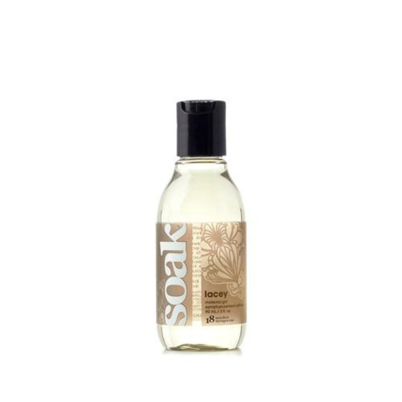 Smooth out your garments with Soak Wash 90ml! This starch-free spray relaxes unwanted wrinkles, freshens fabric, and leaves them sleek, soft and static-free. Our plant-derived and renewable ingredients make for an enjoyable ironing experience, with no flaking, clogging or residue. Iron out any fabric kinks with a mist sprayer -- biodegradable, phosphate-free and dye-free!     S06