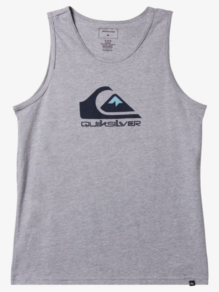 Surf's up! Make a big statement with The Big Logo tank top. Crafted using a cotton combed ring spun jersey blend fabric, it's built for extra softness and won't fade in the sun. Show off your style with a regular fit, crew neck and sleeveless design, and make your crew jealous with the custom, soft-hand screen printed art. Hit the waves in style with The Big Logo!      AQYZT08963 