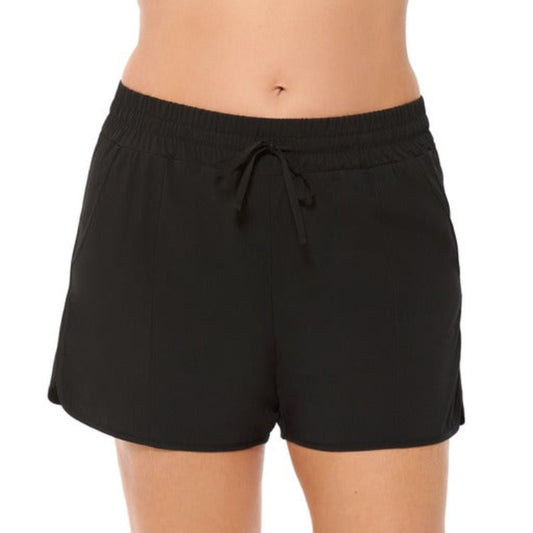 Be comfy and stylish no matter where the day takes you with these Tactel Swim Shorts! Whether you're headed to a pool party or a beach getaway, these shorts have you covered with their relaxed fit, elasticized waist and drawstrings, and plenty of pockets to stash your stuff. Look as good as you feel with these must-haves!