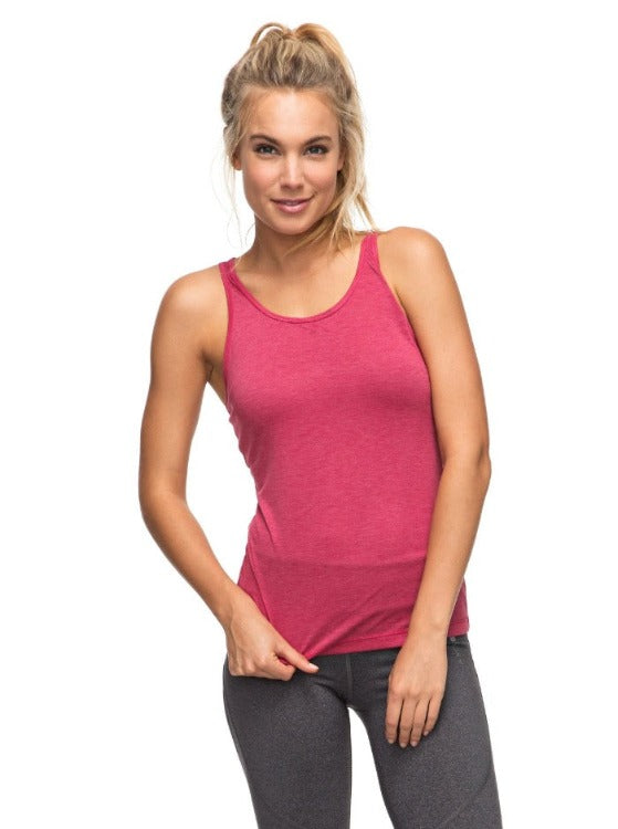 Head out and stay comfy in this Nazdee Tank Top! This top has a tight fit and crossed straps at the back, ensuring it stays on no matter what activities you get up to. And with the ROXY DryFlight® technology plus its special antimicrobial treatment, you won't just look great - you'll feel great too! Ready, set, go!    ERJKT03302