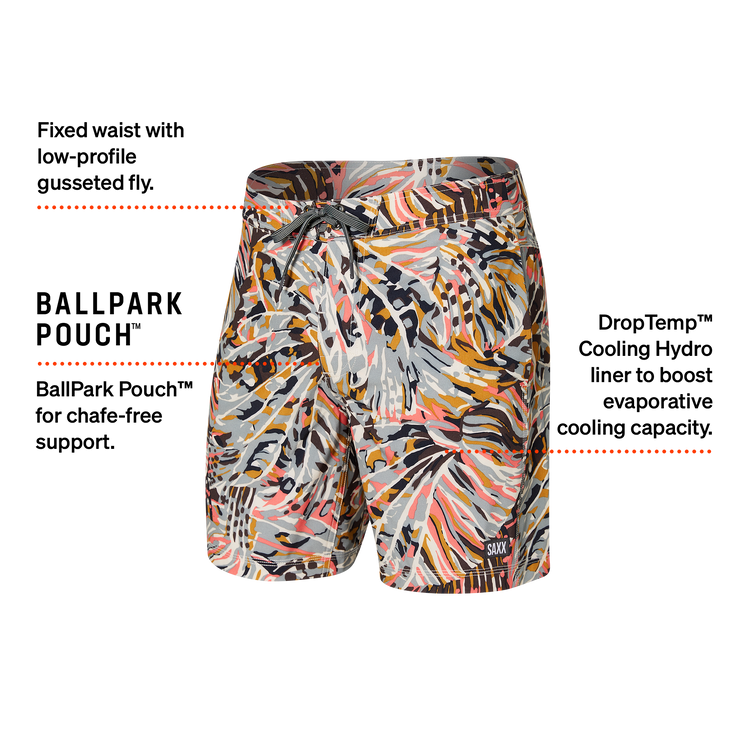 Master the waves like a boss with Betawave's stylish 2N1 17" boardshorts. Get extra support thanks to their BallPark Pouch™, plus you won't be overheating with their DropTemp™ Cooling Hydro Liner. Plus, their Three-D Fit™, Flat Out Seams™, and stash pocket make it the perfect beachwear for an unforgettable day!      SXSW01L_PL